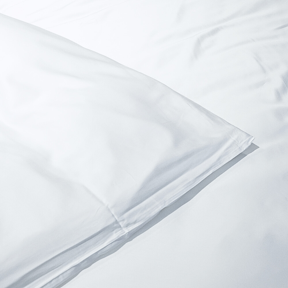 Bamboe Kussensloop 300TC - Wit