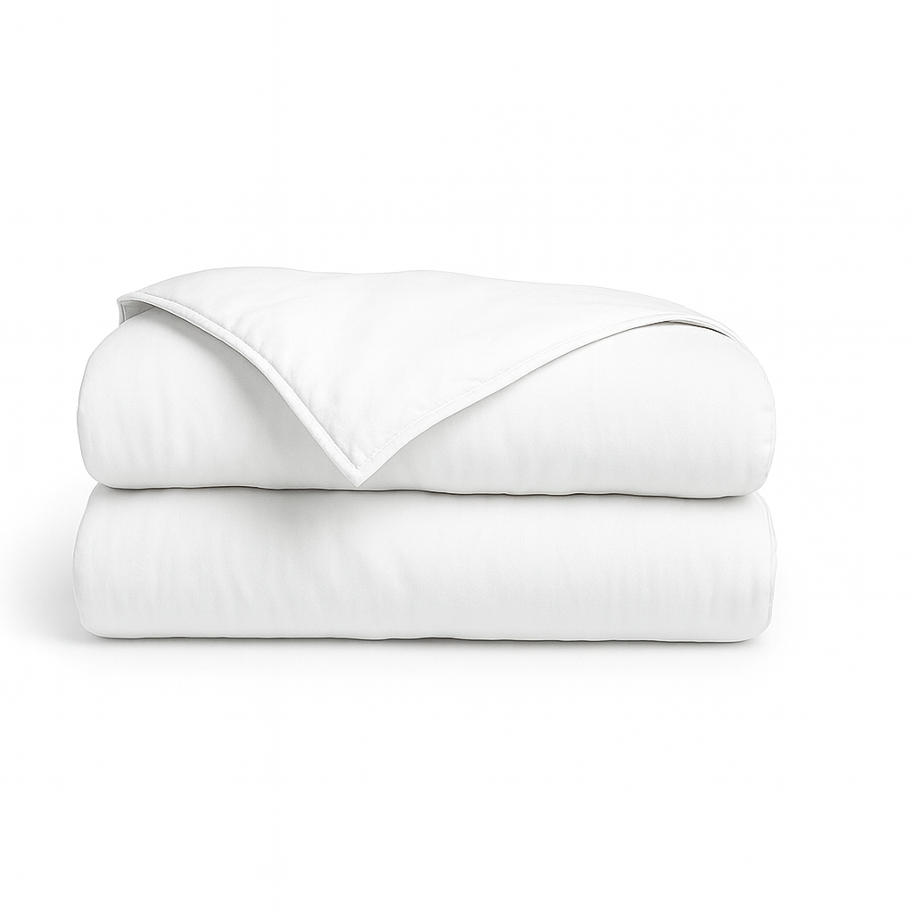Zijden zomerdekbed Harmony (175g/m2) - katoenen tijk