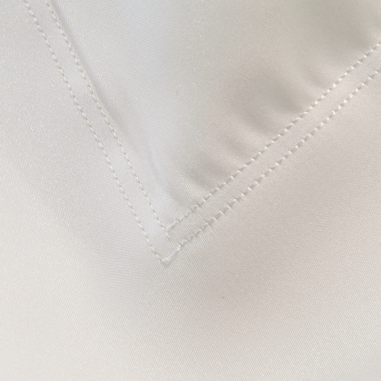 Zijden dekbedovertrek Chopin Ivoor - 22MM