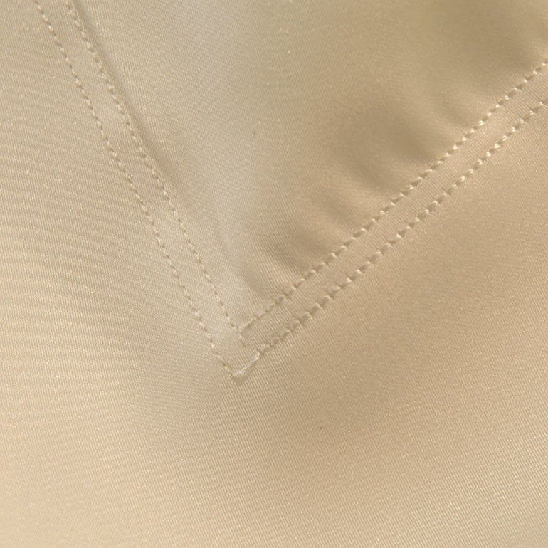 Zijden dekbedovertrek Chopin Taupe - 22MM