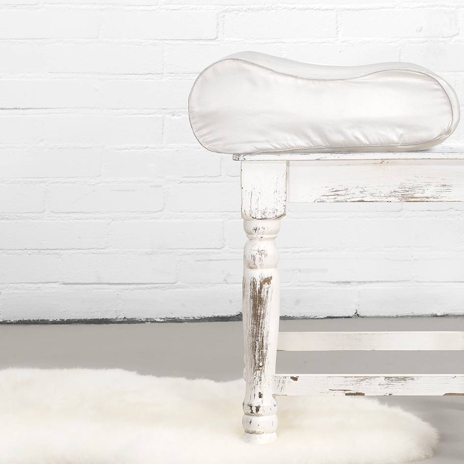 Zijden Kussensloop ergonomisch Ivoor - 22MM