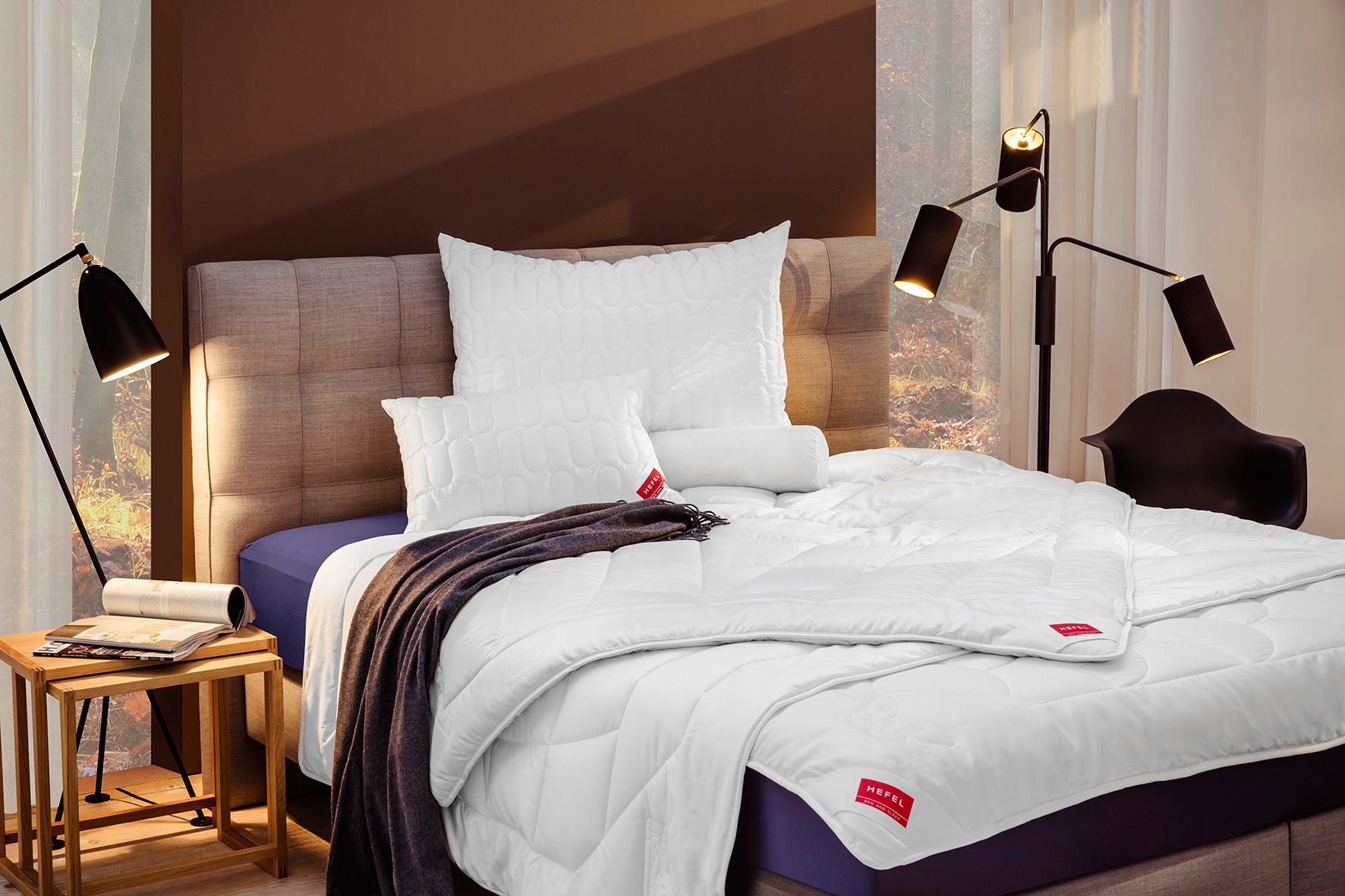 Hefel Pure Kameel Dekbed All-Year Light 250 g/m2