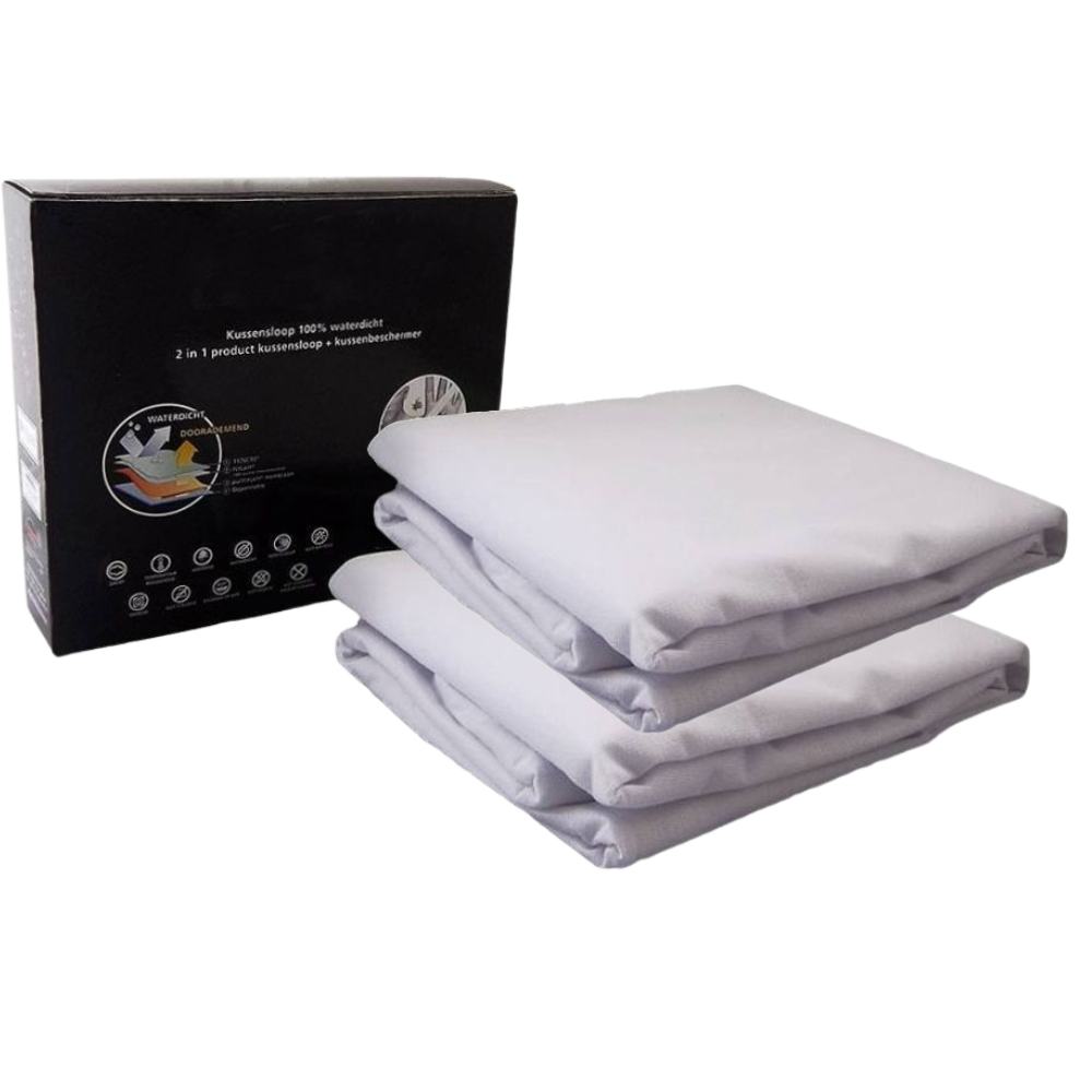 Jeannette Vite Tencel Kussensloop 2 stuks - Ritssluiting