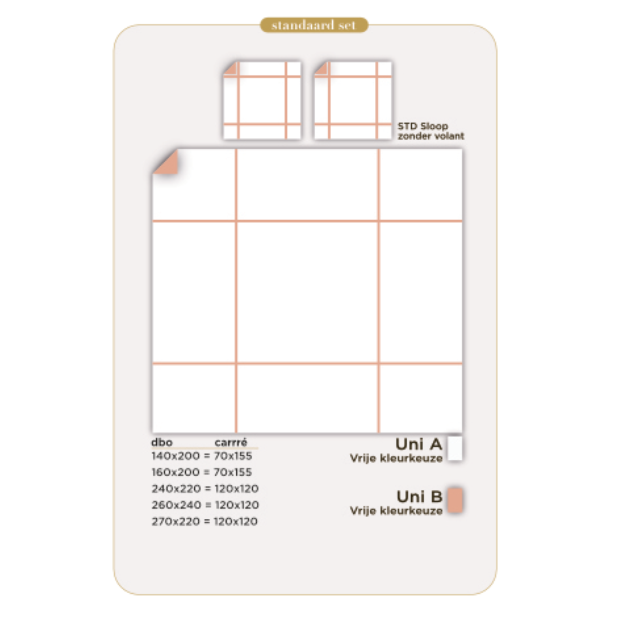 Linnen Dekbedovertrek - 2 kleuren - NYC