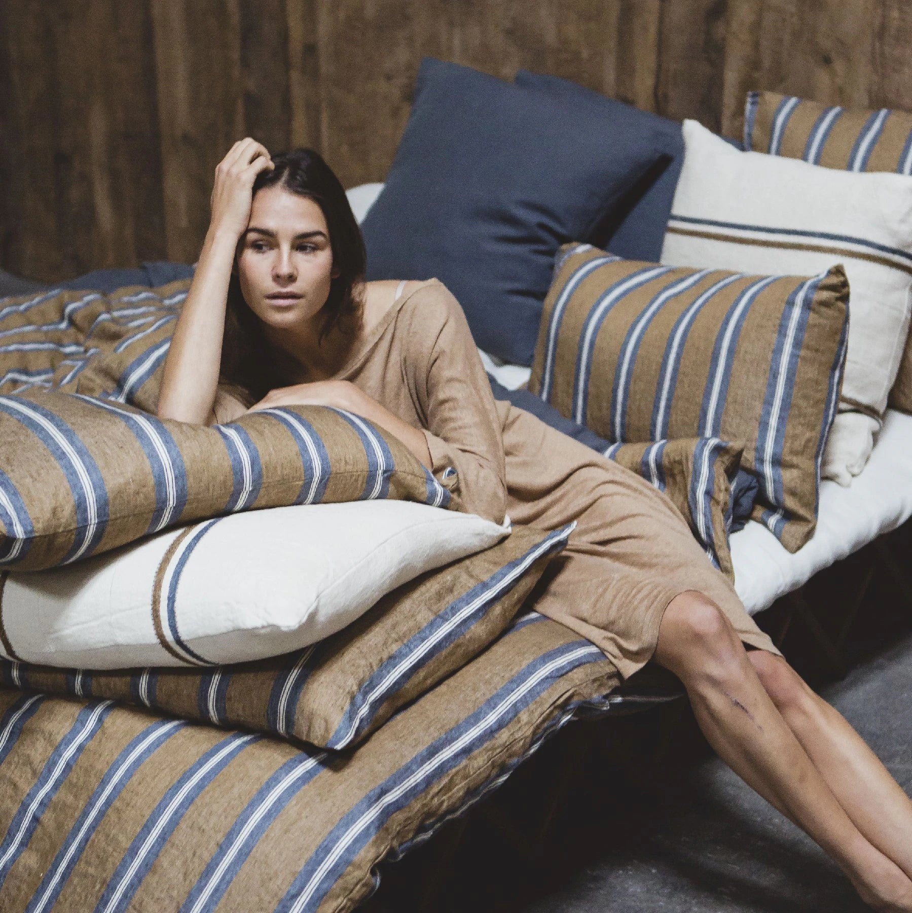 Libeco Linnen Kussensloop - Salem - Stripe