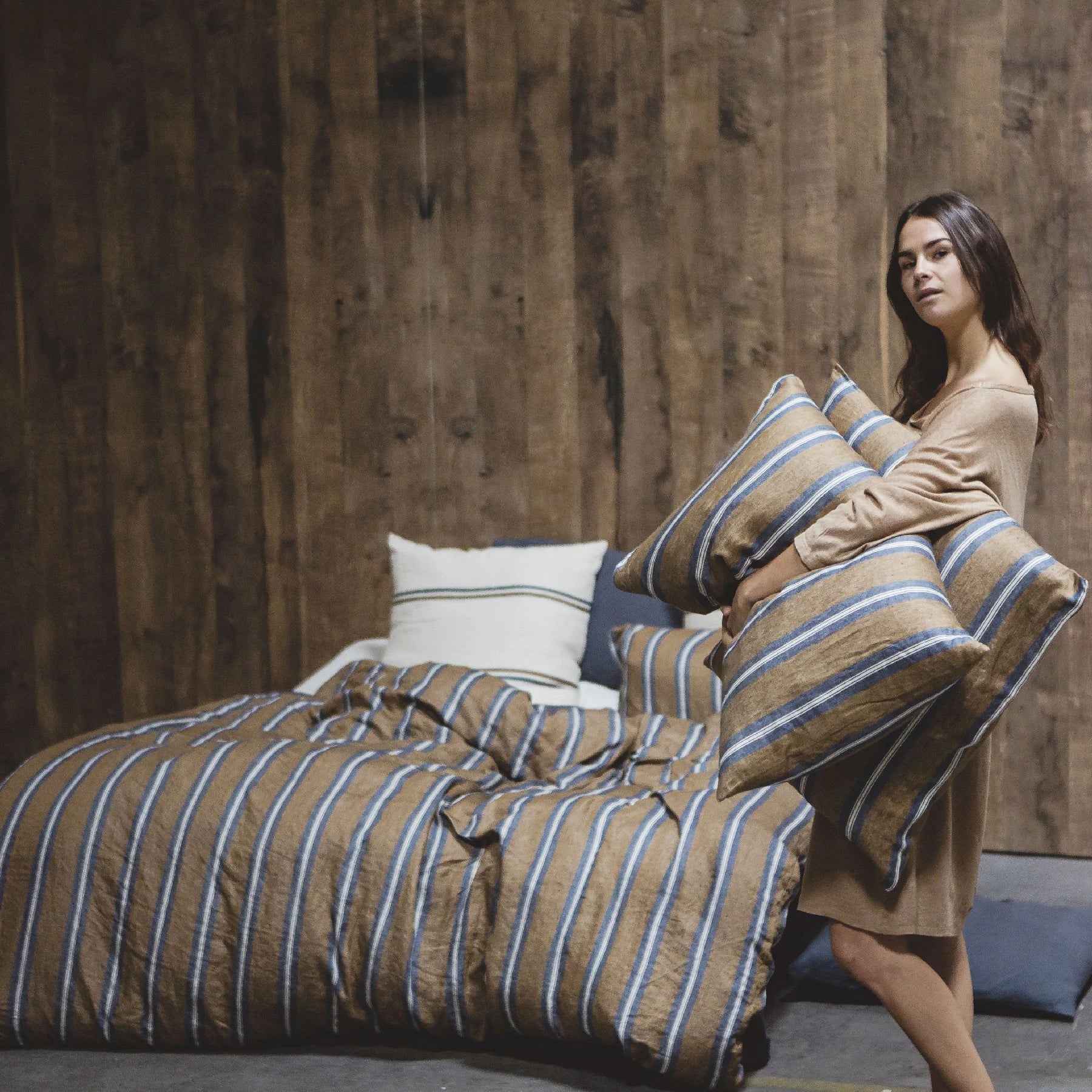 Libeco Linnen Kussensloop - Salem - Stripe