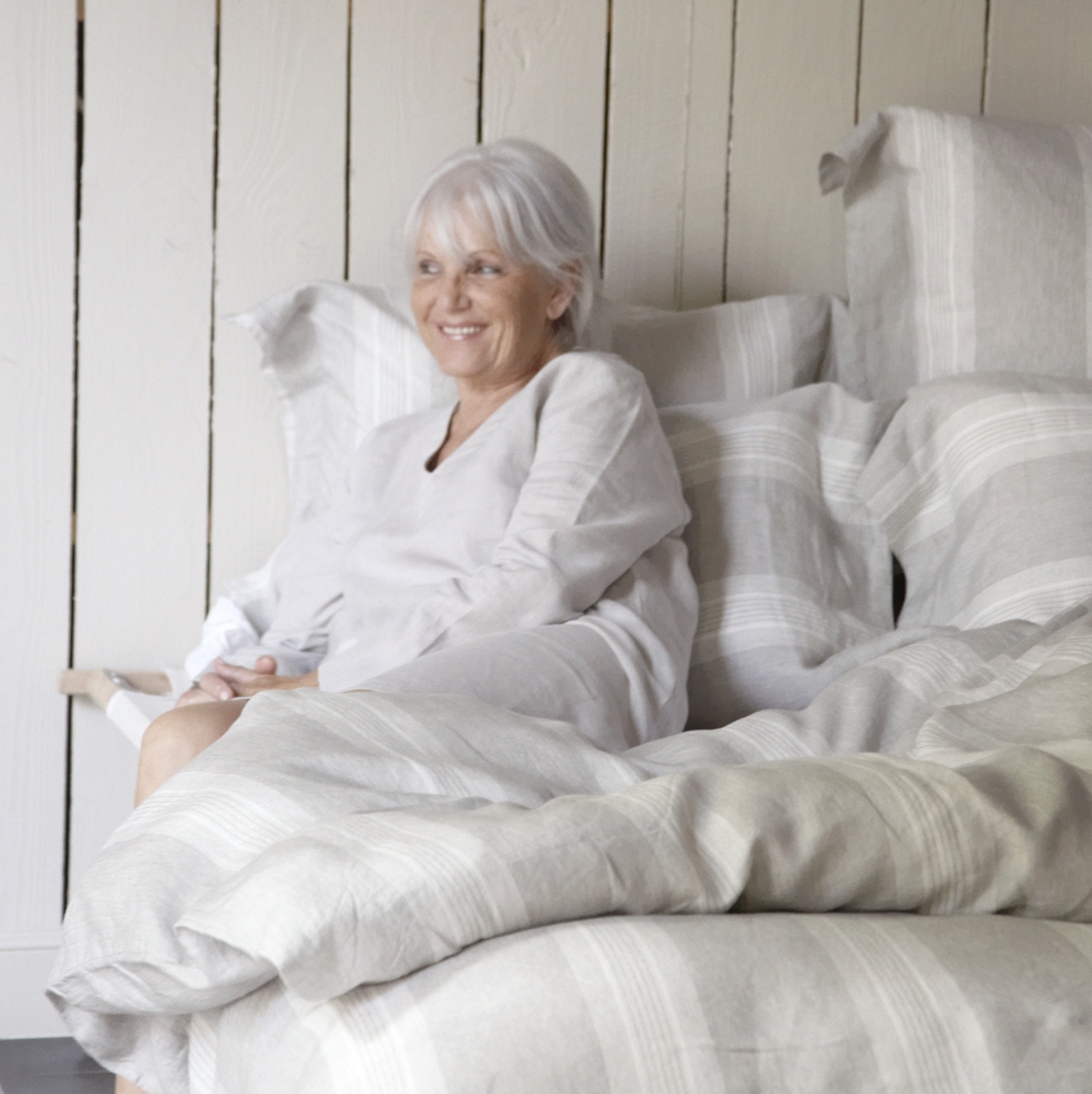 Libeco Linnen Kussensloop - Sisco - Stripe