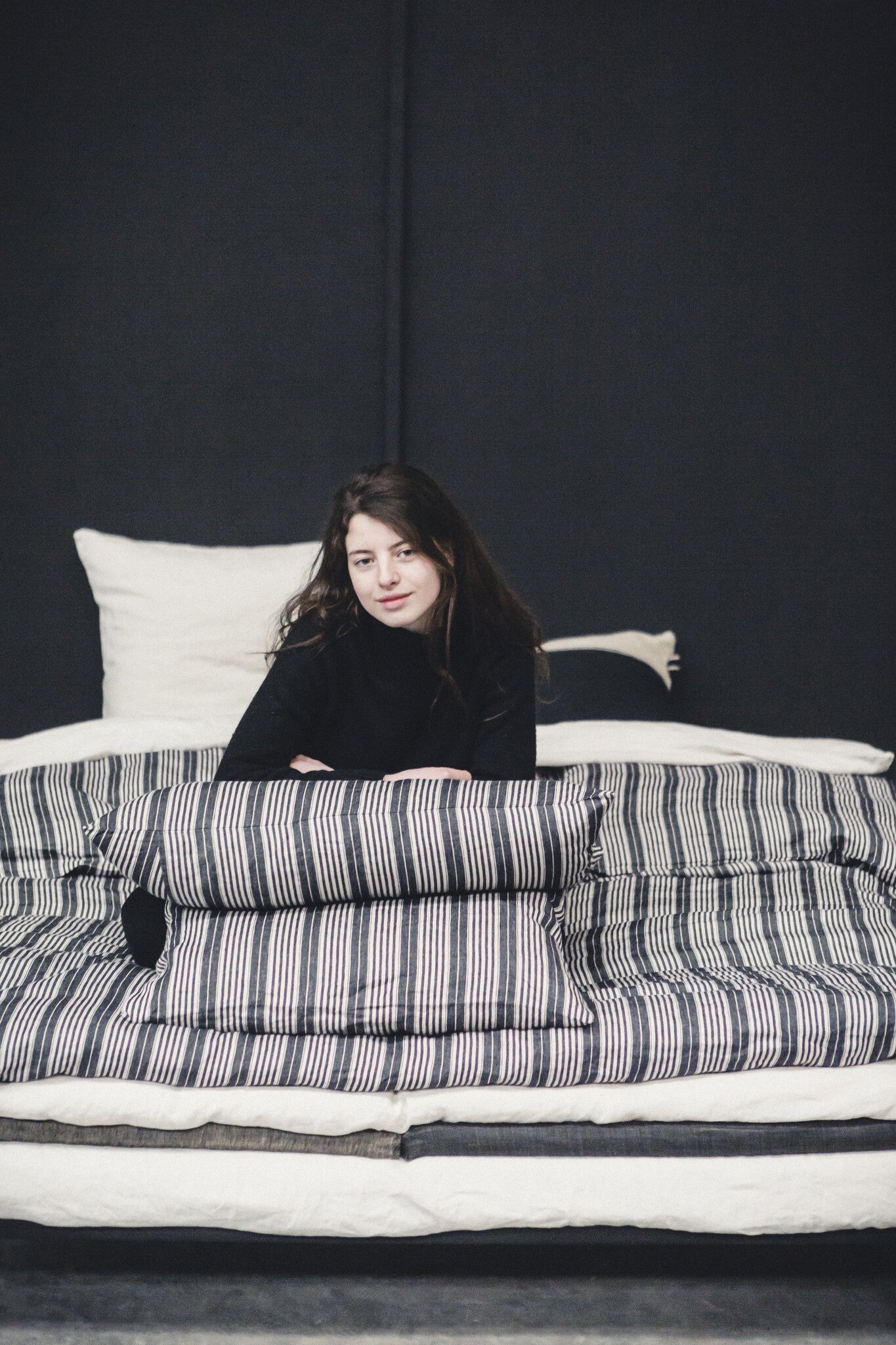 Libeco Linnen Kussensloop - The Tack - Stripe