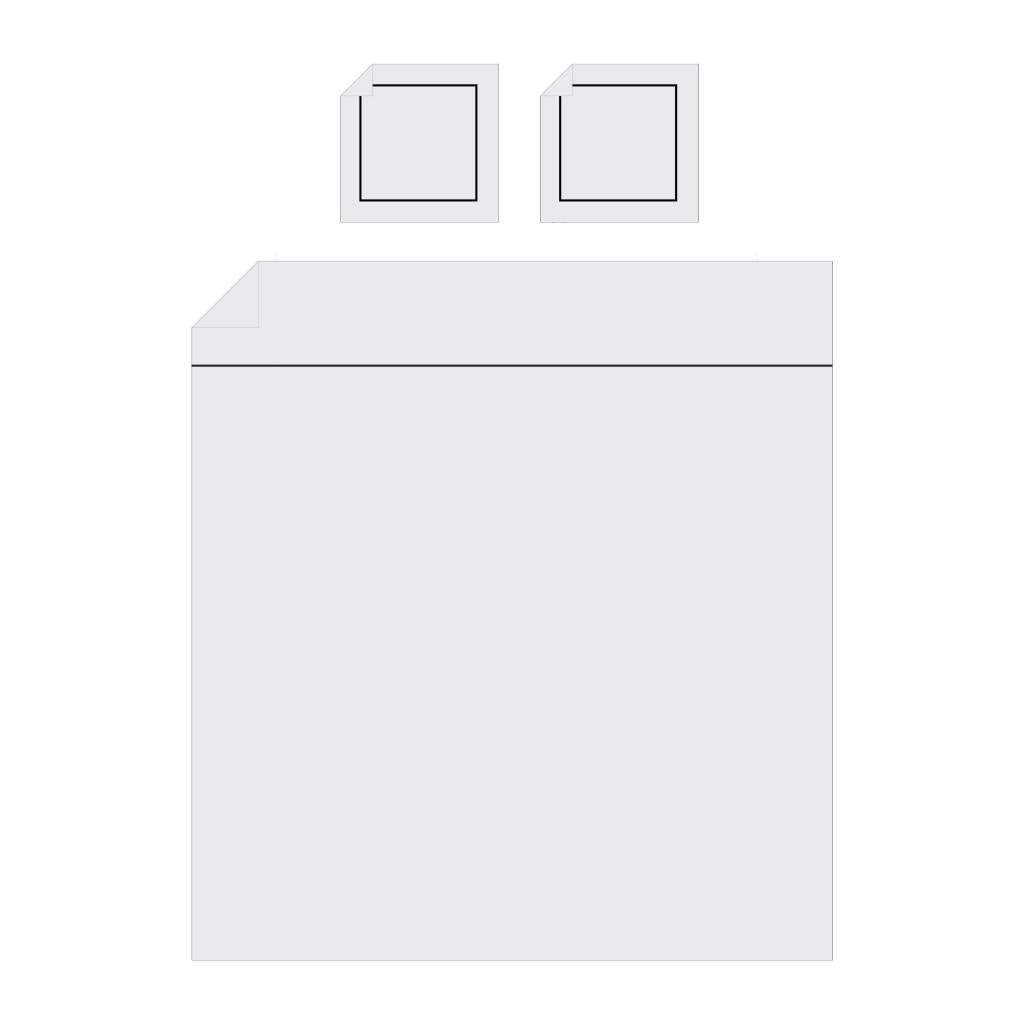 100%  Zijden dekbedovertrek Vivaldi Ivoor - 22MM