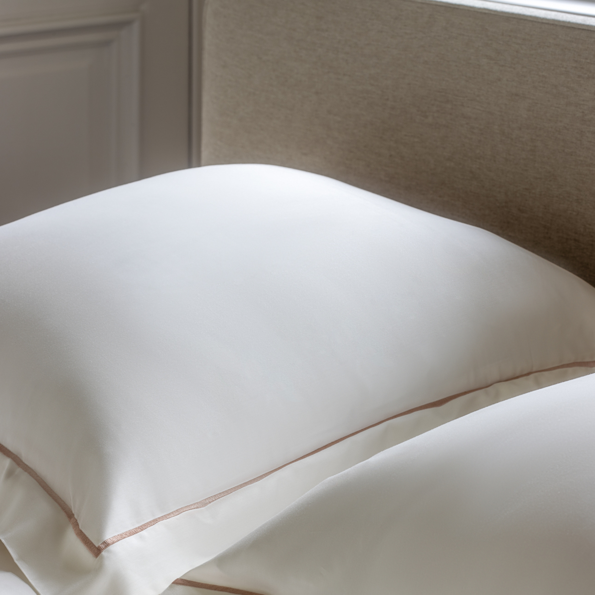 Egyptisch Katoen Luxe Percal 200TC Kussensloop - Gravis