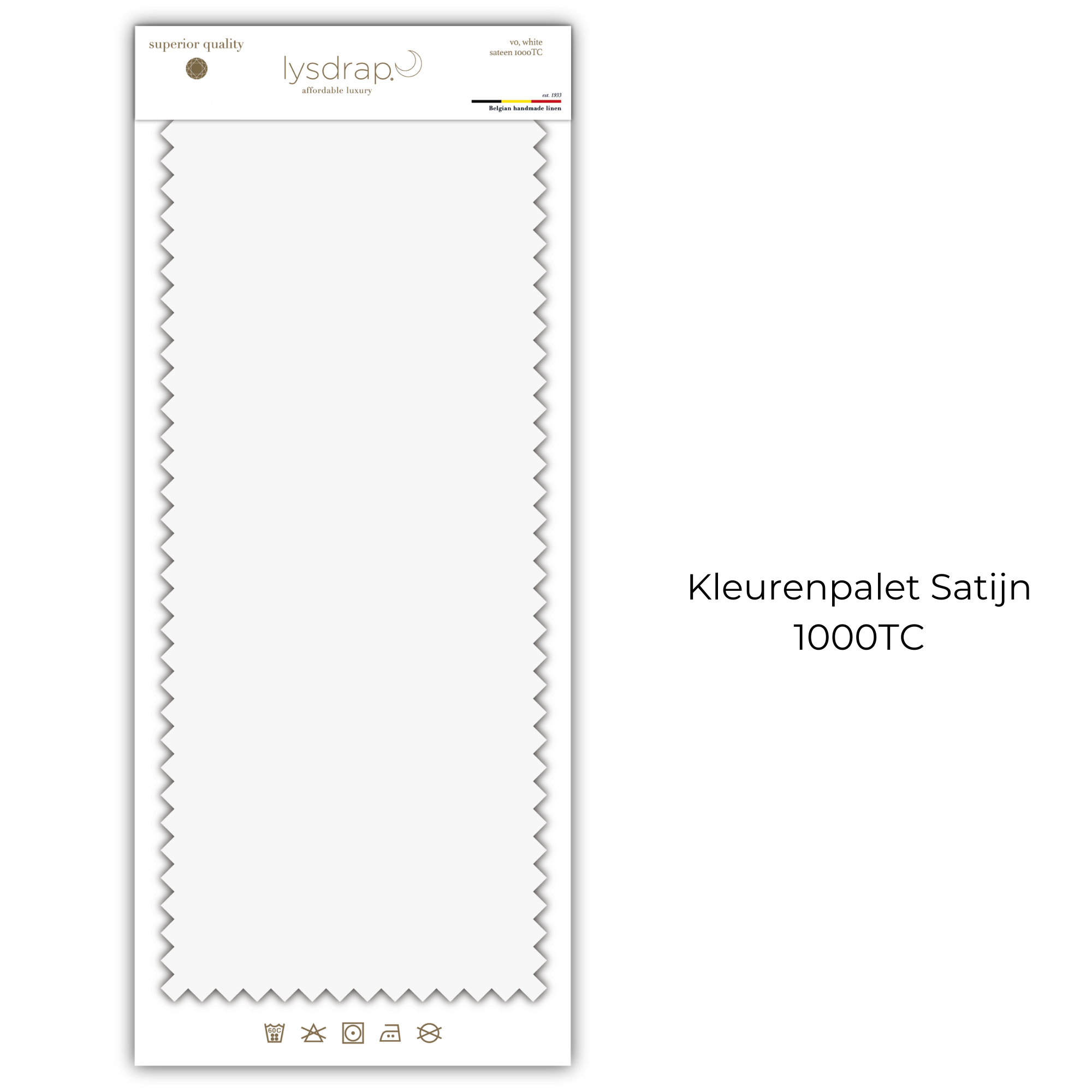 Egyptisch Katoen Stofstaal Satijn - 1000TC