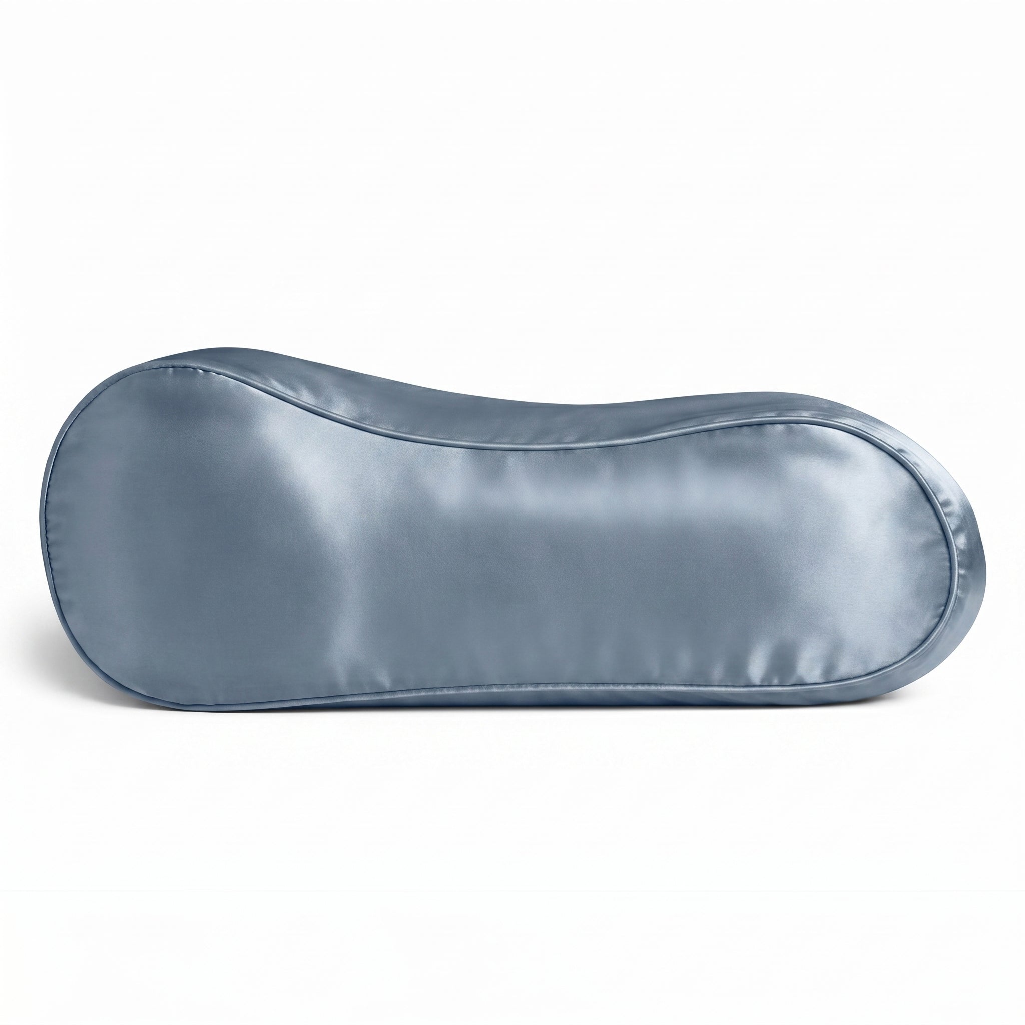 Zijden Kussensloop ergonomisch Evening Blue - 22MM