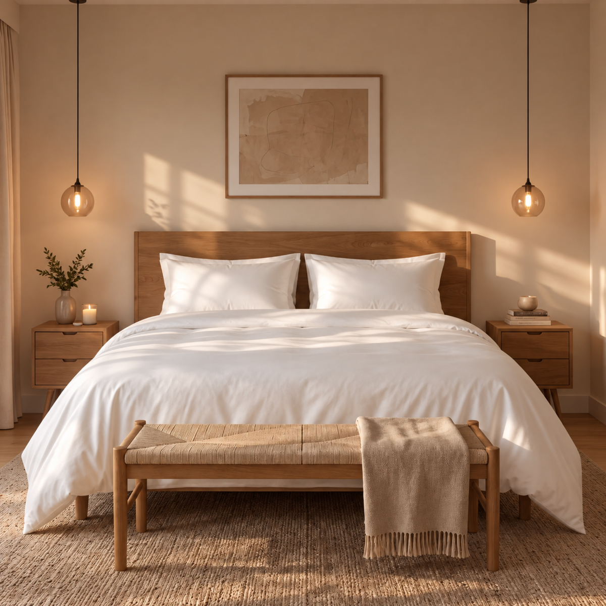 Zijden zomerdekbed Oasis (175g/m2) - bamboe tijk
