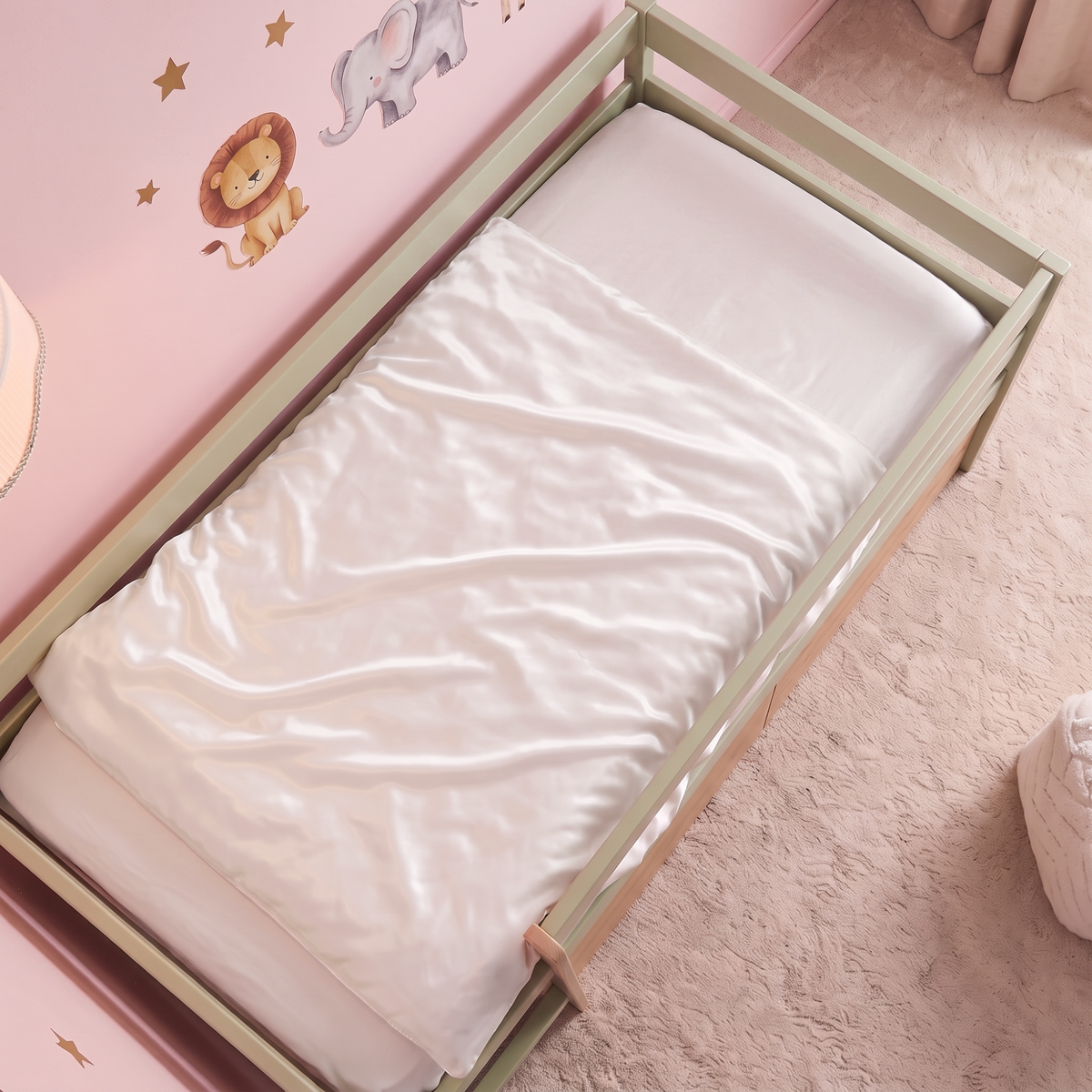 Serene zijden kinderdekbed 270 g/m² – zijden tijk