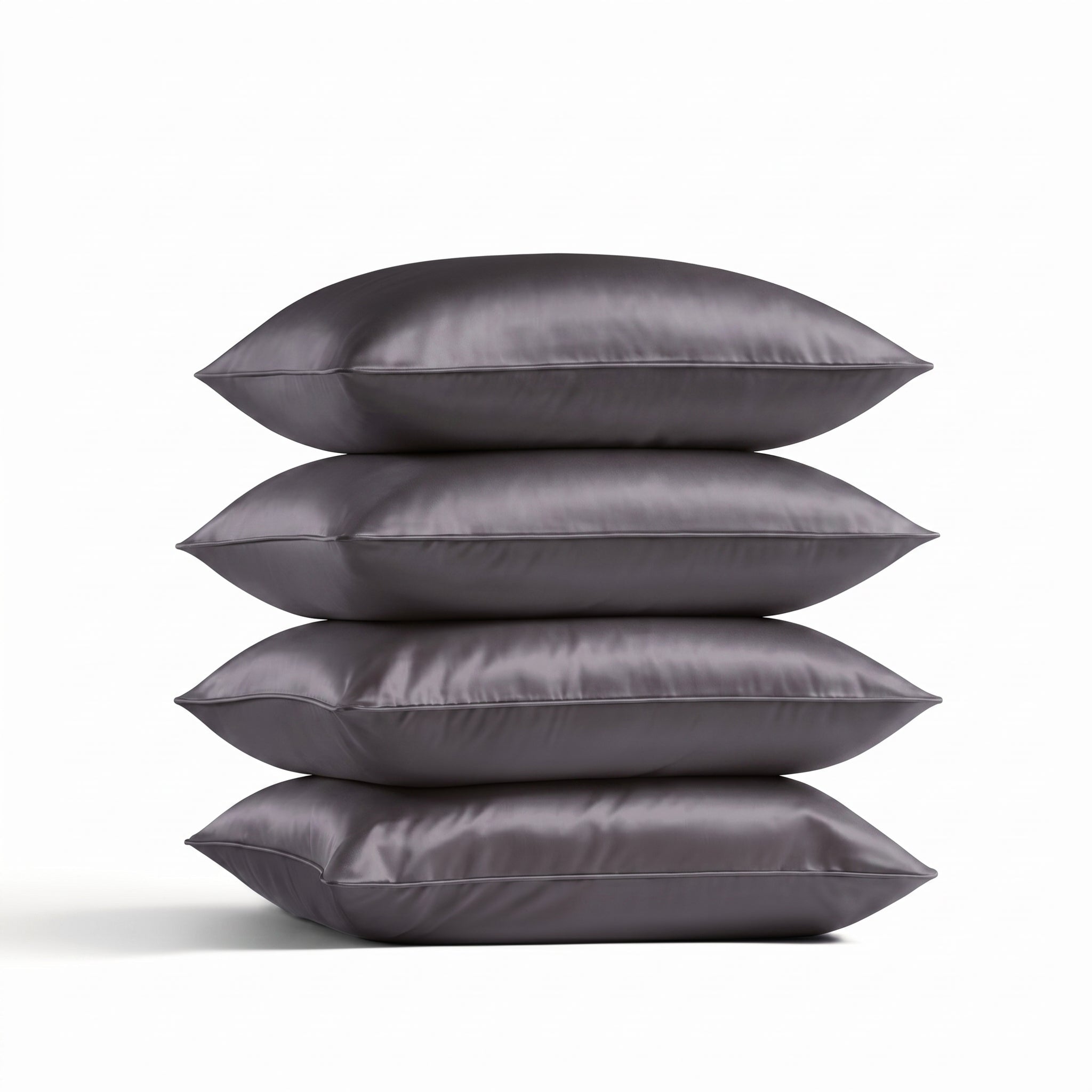 4x Zijden Kussensloop Midnight Shadow - 19MM