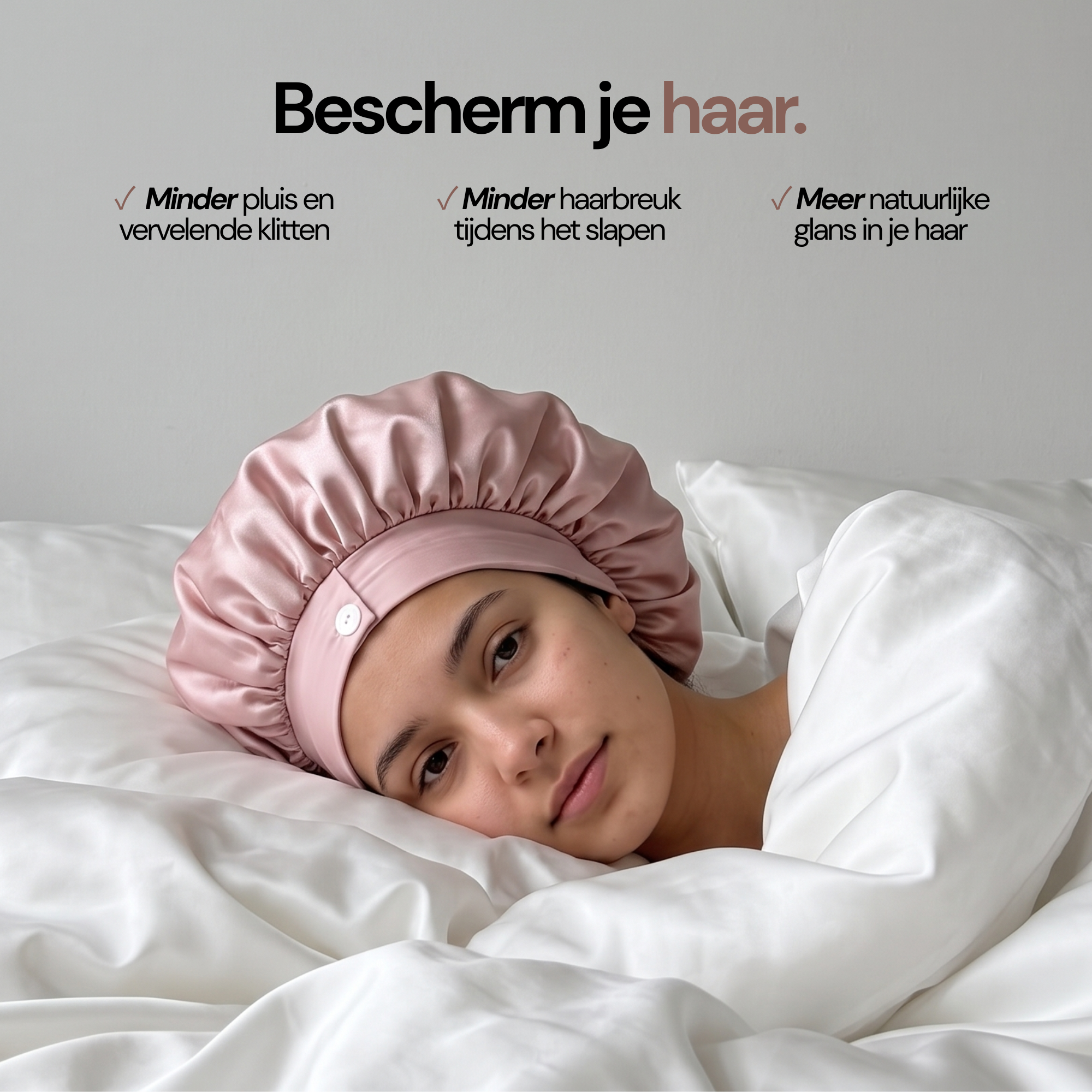 Perfect Fit Bonnet Pink Blossom - 19MM