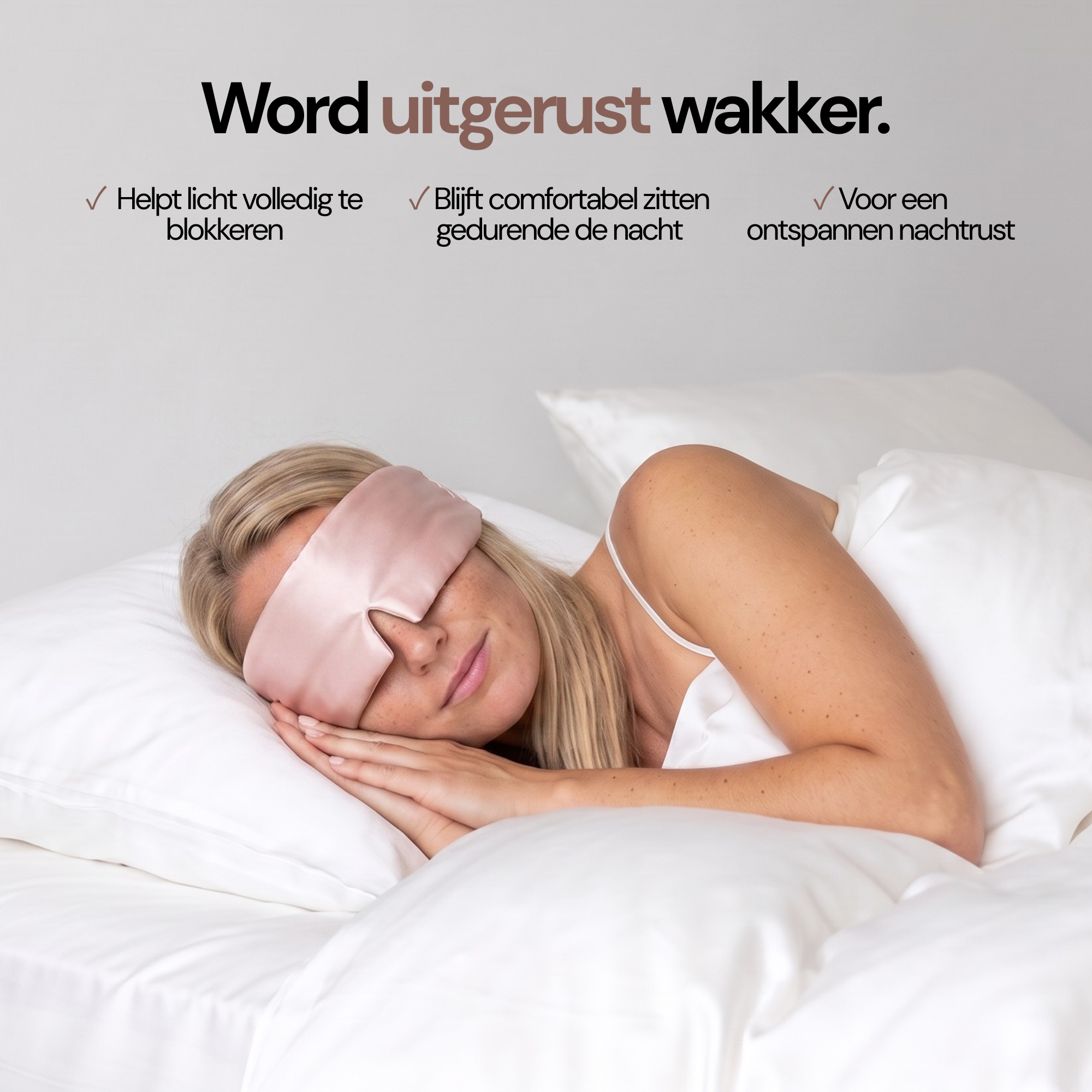 Perfect Sleep Face Mask van Zijde 22MM - Lavender Mist