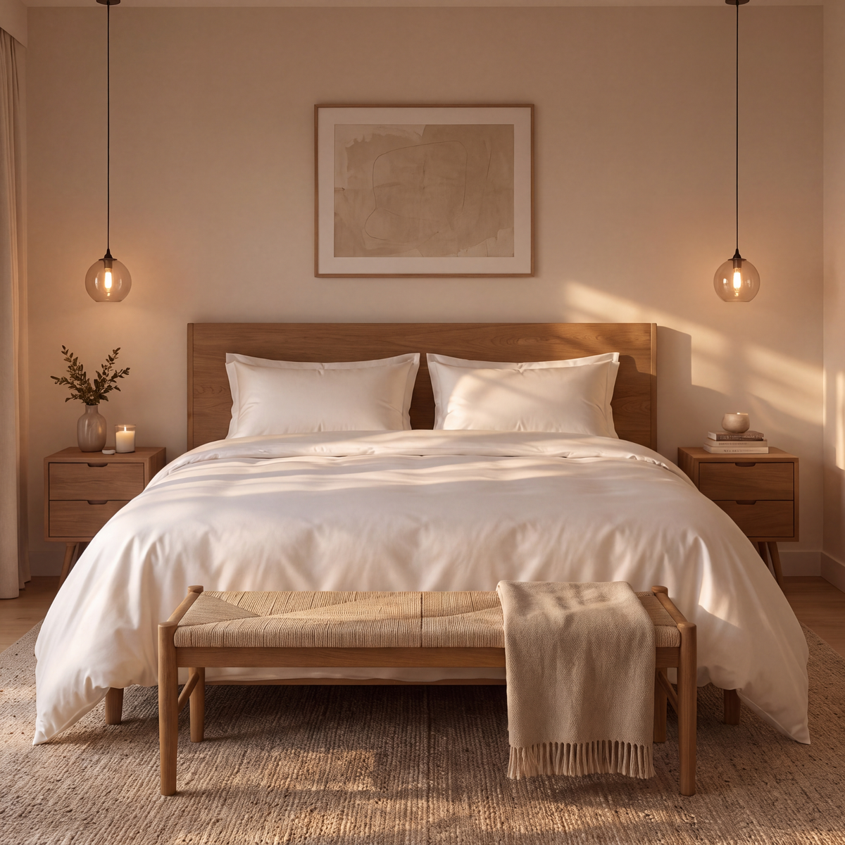Serene zomerdekbed van 100% zijde 100 g/m² extra dun - zijden tijk