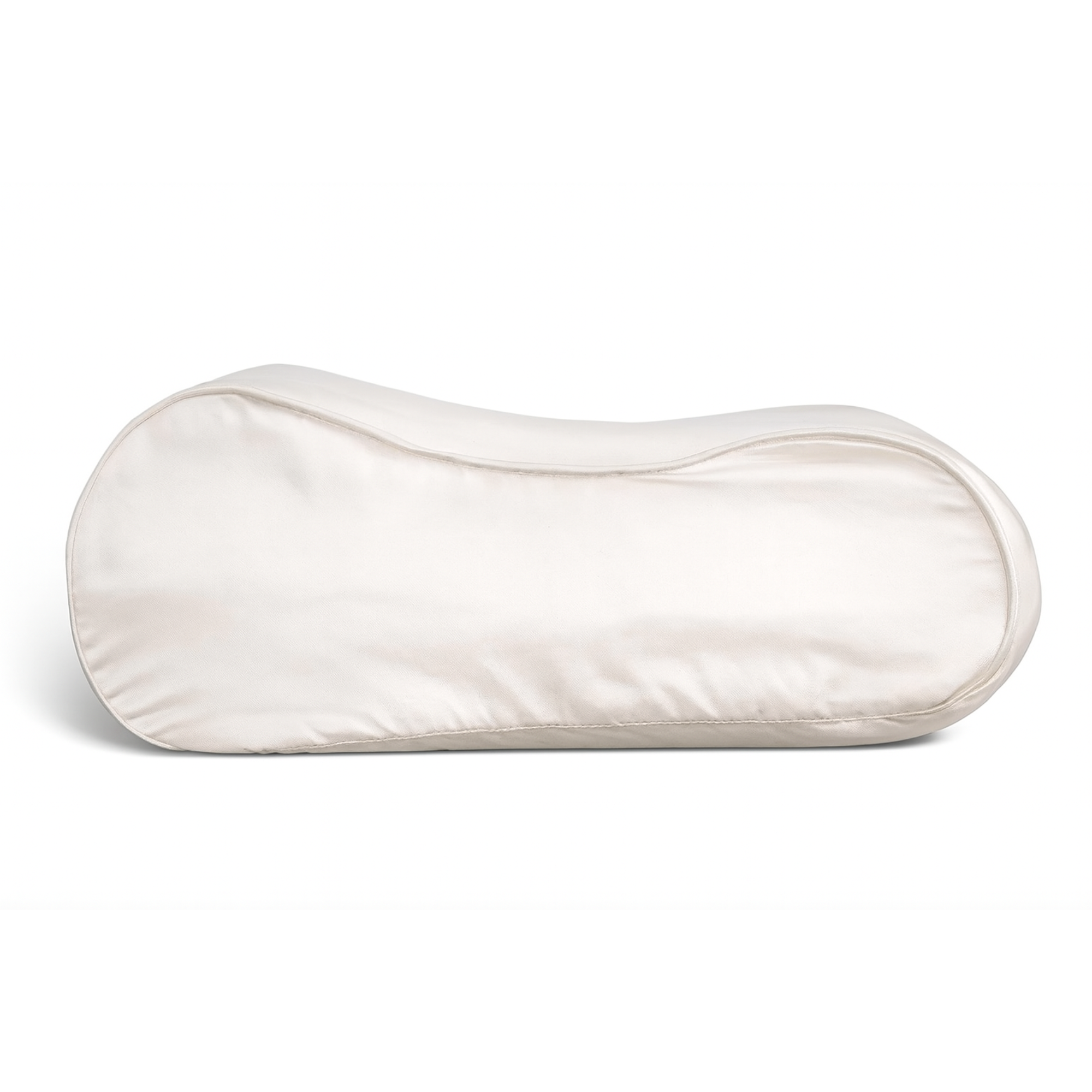 Zijden Kussensloop ergonomisch Ivoor - 22MM