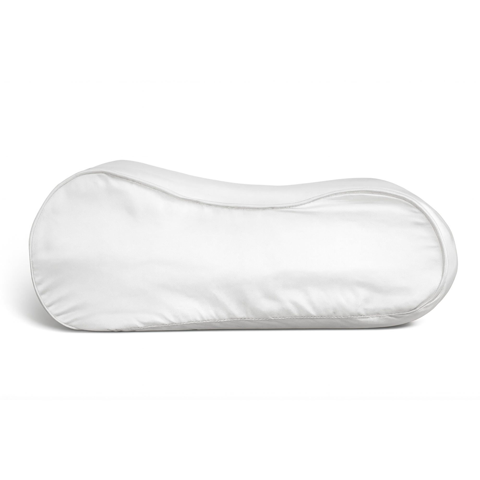 Zijden Kussensloop ergonomisch Wit - 19MM