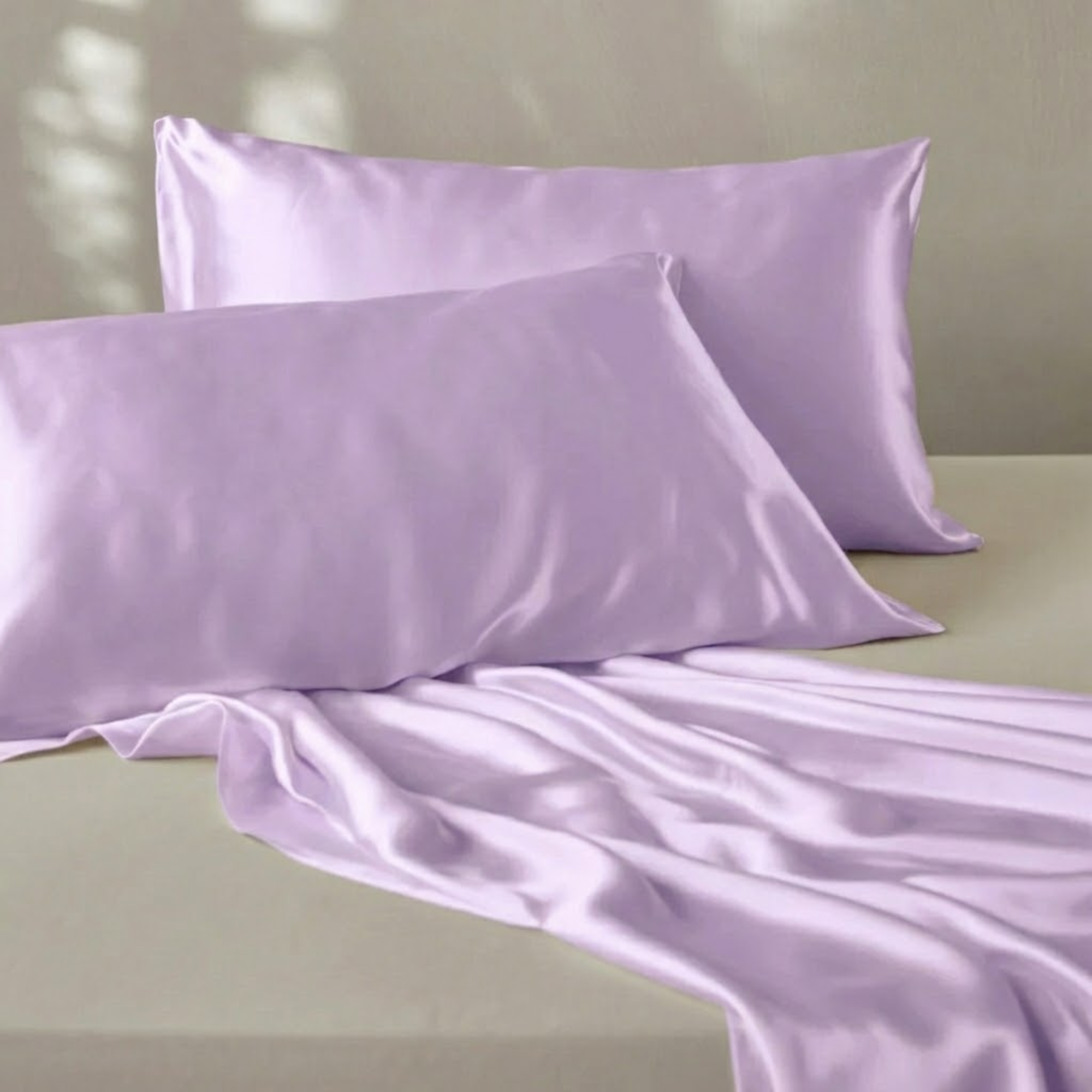 Zijden laken Lavendel - 22MM Satijn