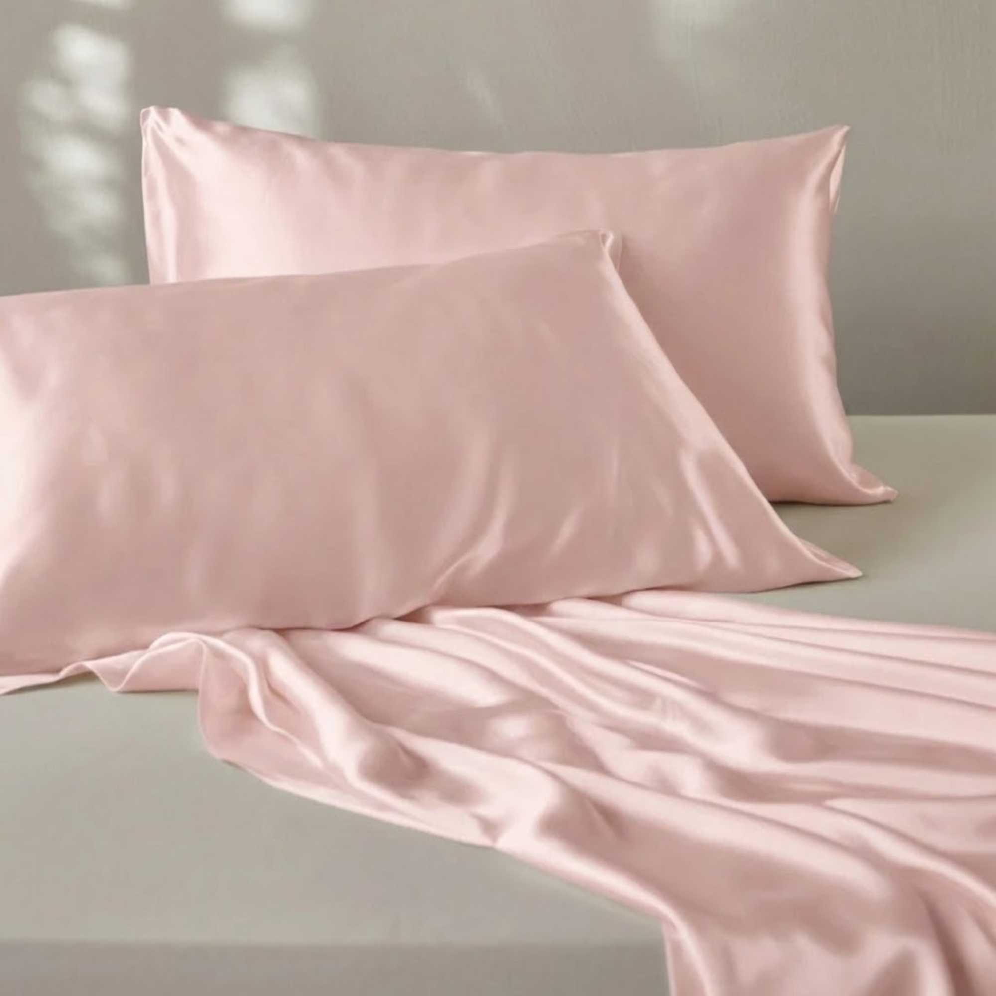 Zijden laken Vintage Roze - 22MM Satijn