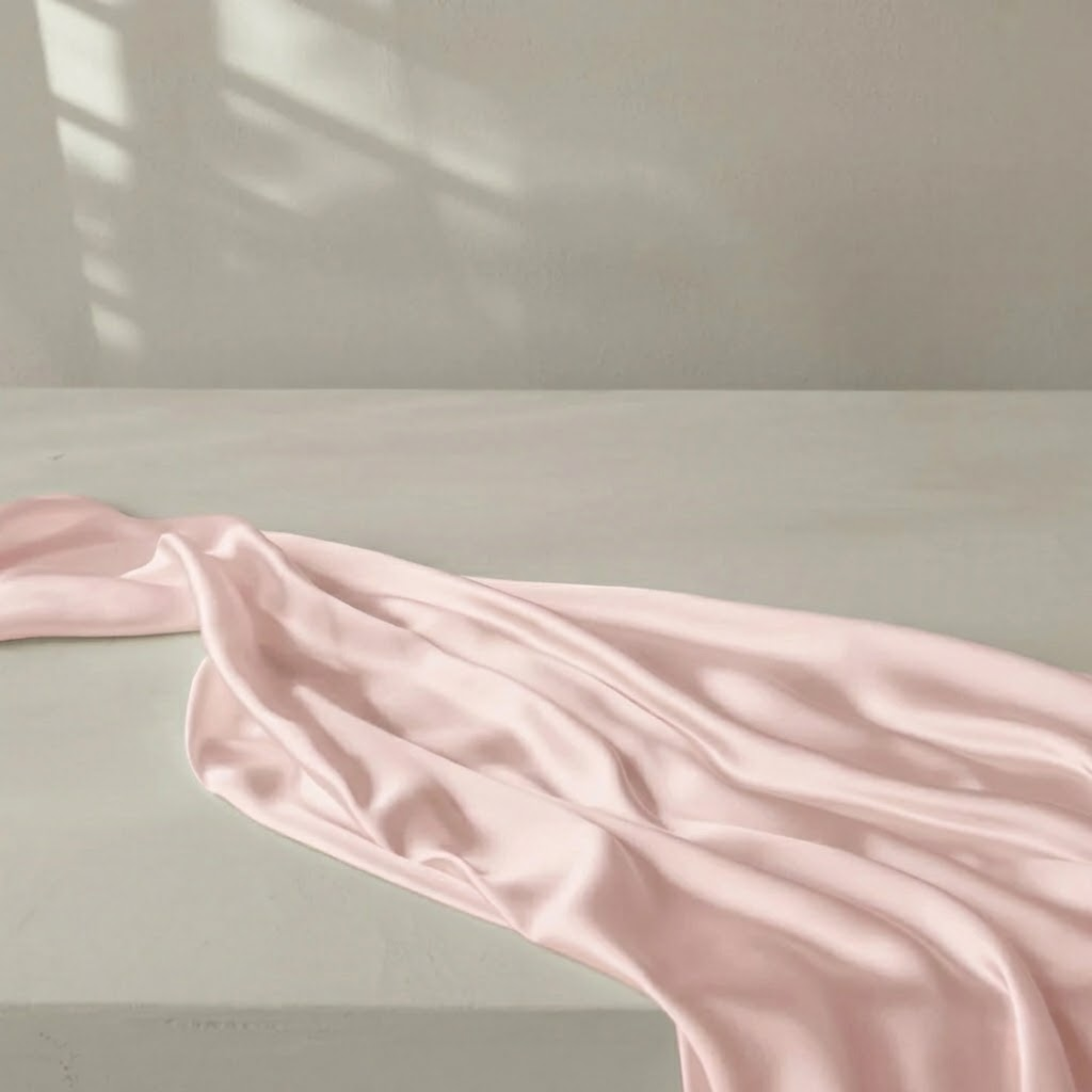 Zijden laken Vintage Roze - 22MM Satijn