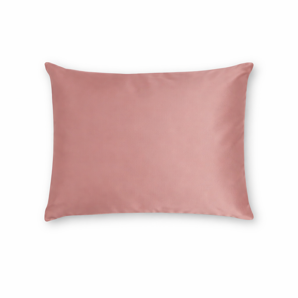 Zijden Kussensloop Blush Rose - 22MM