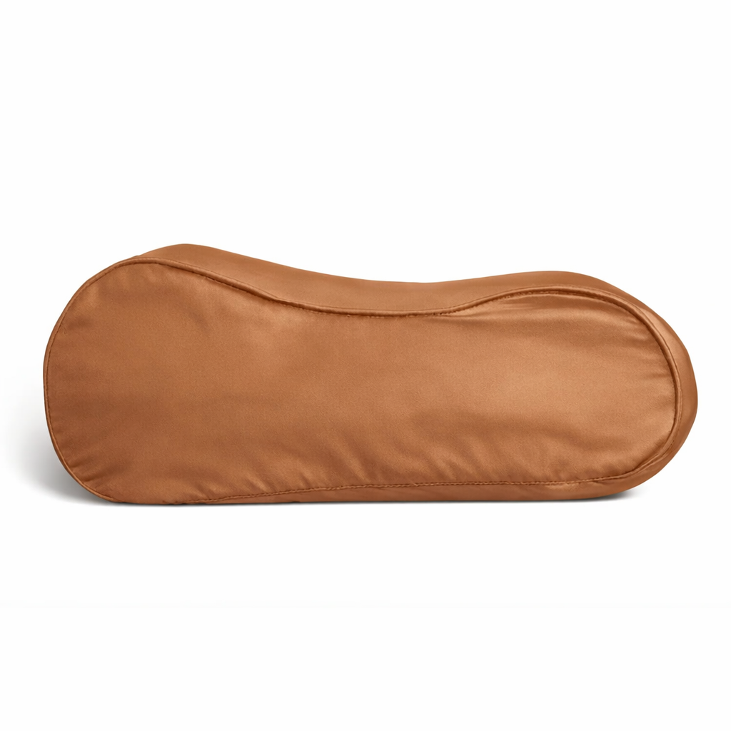 Zijden Kussensloop ergonomisch Amber Silk - 22MM