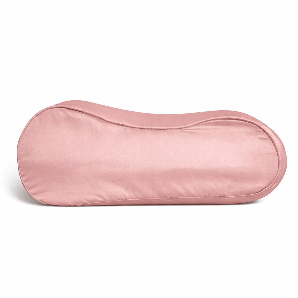 Zijden Kussensloop ergonomisch Blush Rose - 22MM