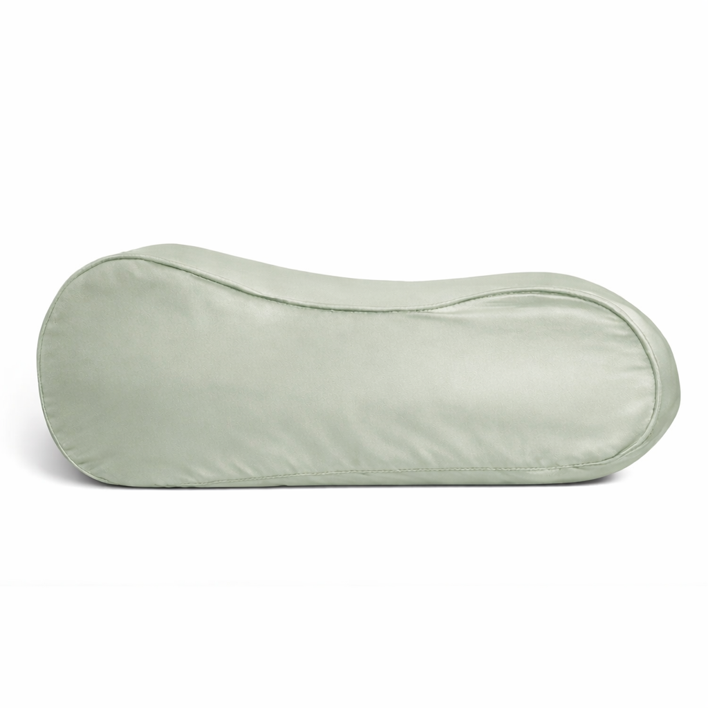 Zijden Kussensloop ergonomisch Soft Sage - 22MM