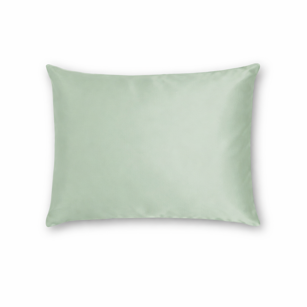 Zijden Kussensloop Soft Sage - 22MM