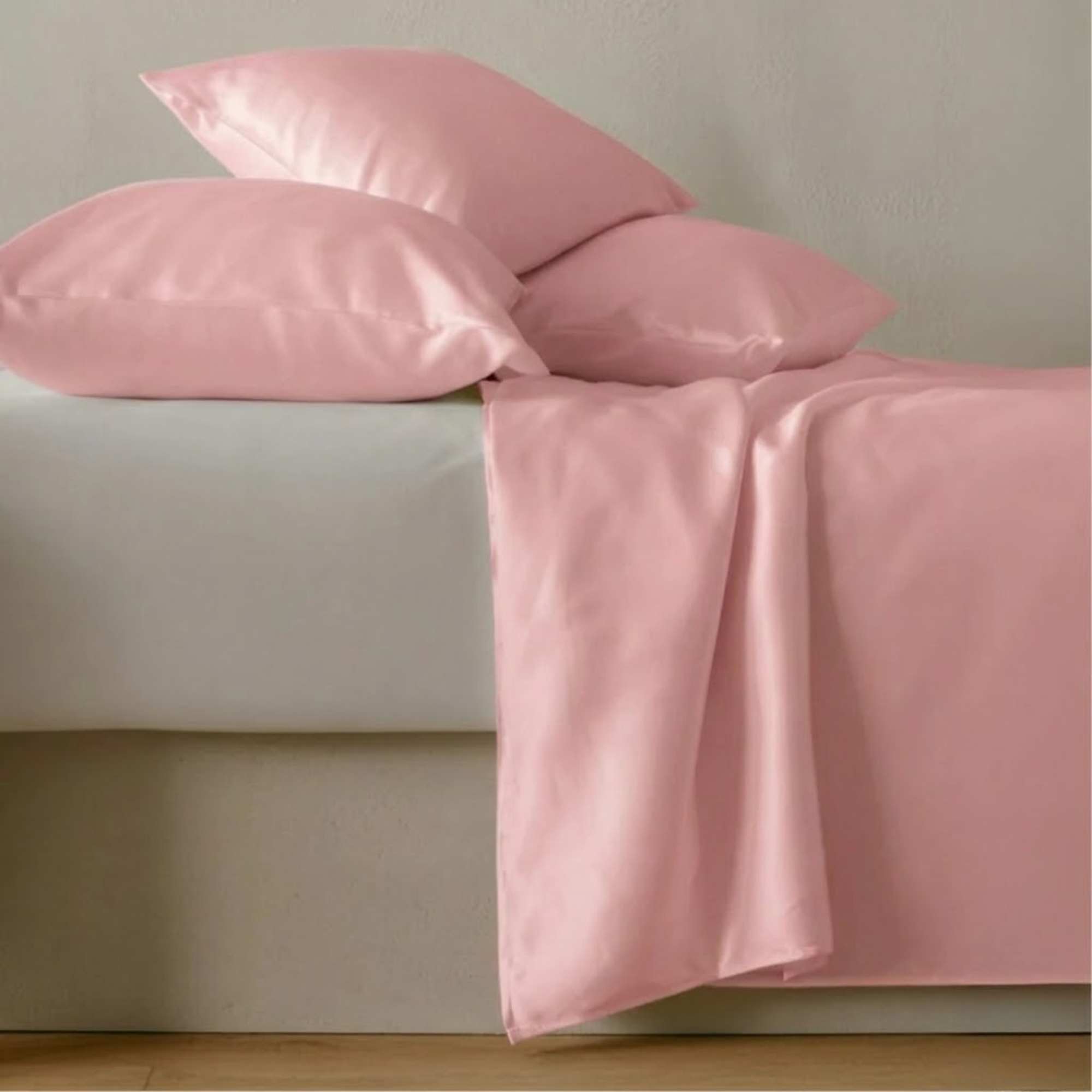 Zijden laken Vintage Roze - 22MM Satijn