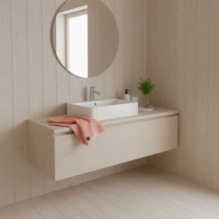 Katoen Handdoek - Apricot