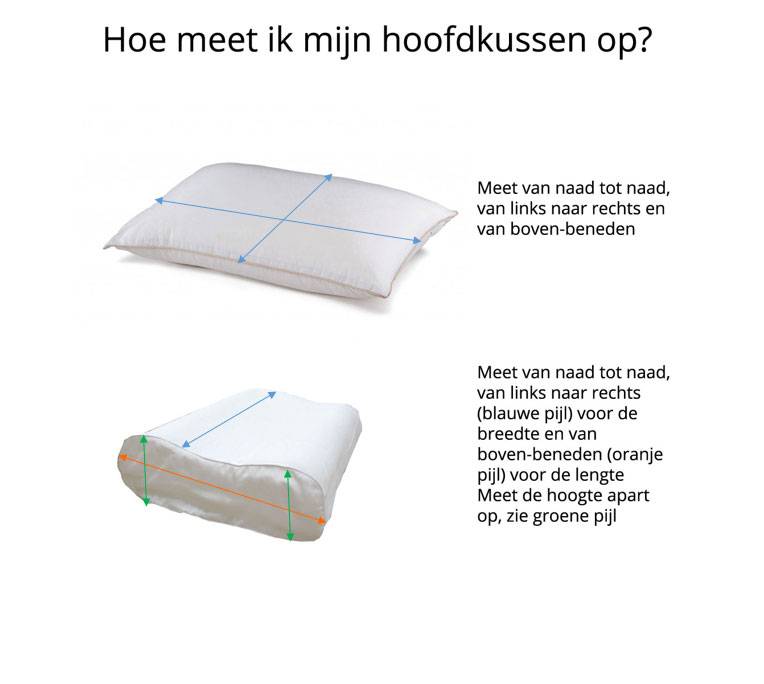 2x Zijden Kussensloop Ergonomisch Ivoor met Zilver Ionen - 22MM
