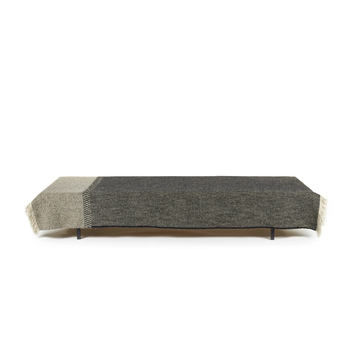 Libeco Linnen Plaid - Jules - Black herringbone