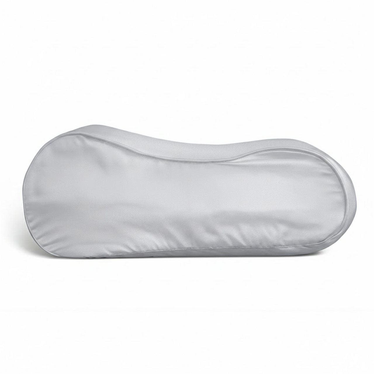 Zijden Kussensloop ergonomisch Midnight Silver - 22MM