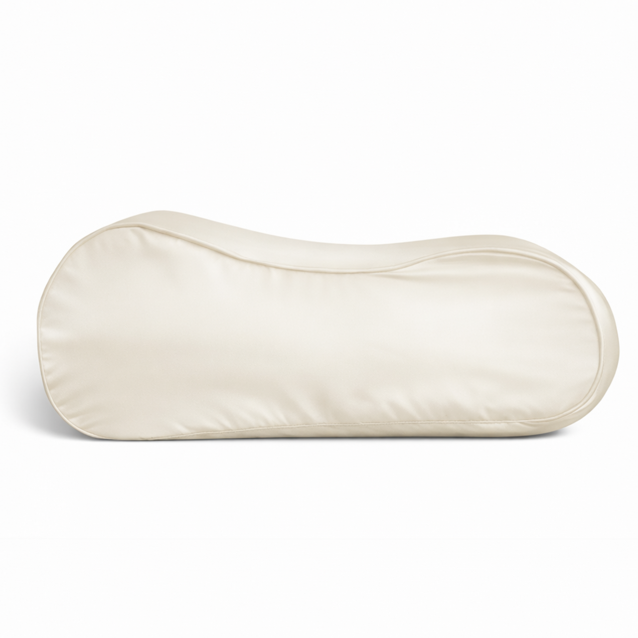 Zijden Kussensloop ergonomisch Soft Ivory - 19MM