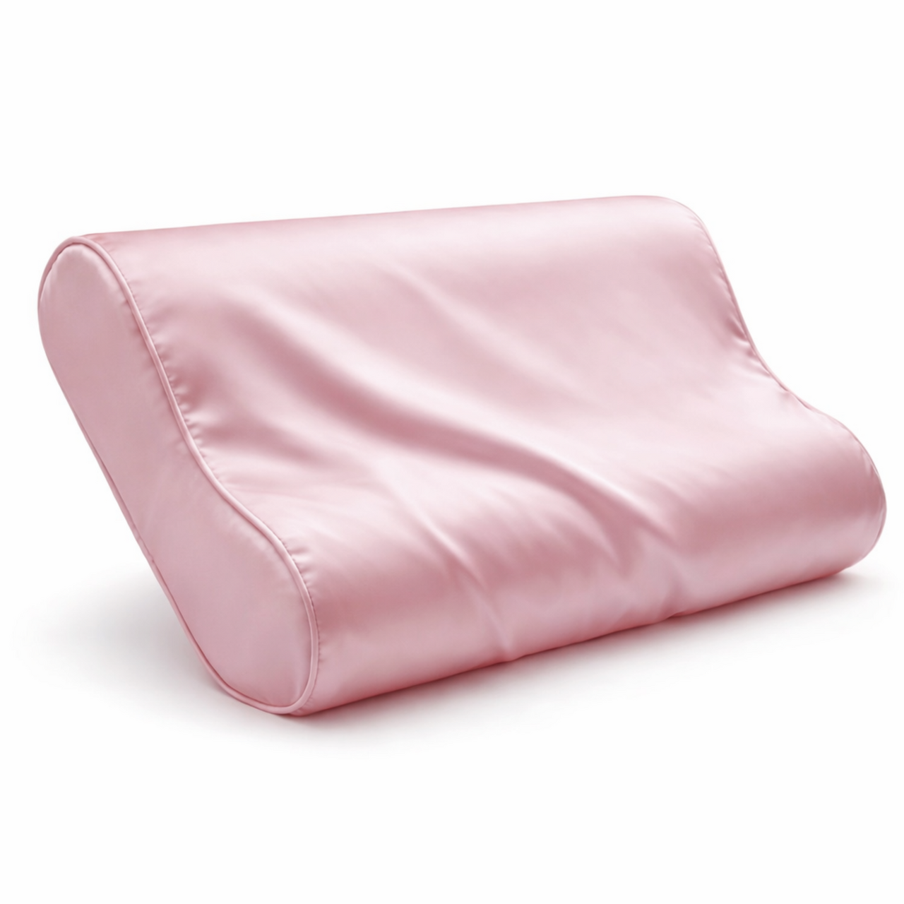 Zijden Kussensloop Pink Blossom Ergonomisch - 19MM