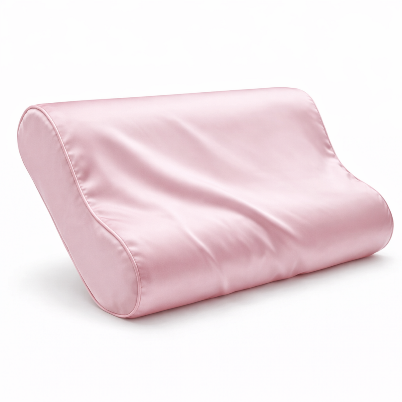 Zijden Kussensloop ergonomisch Lavender Mist - 22MM