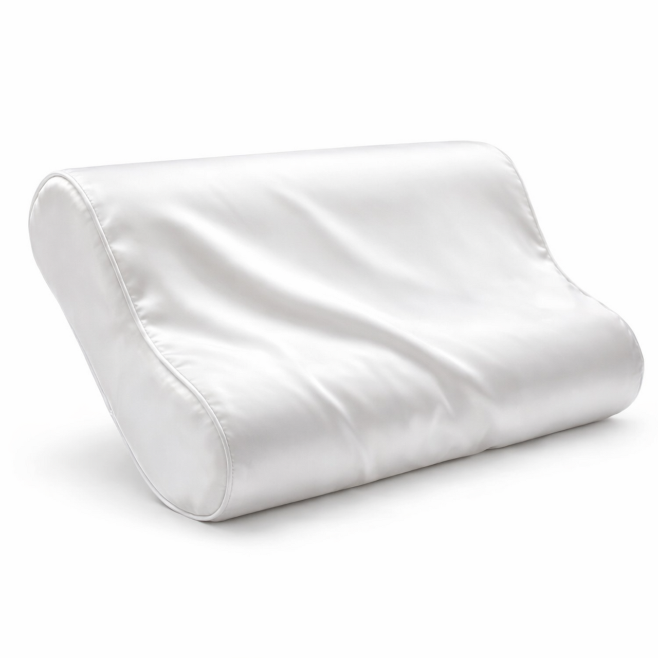 Zijden Kussensloop Cloud White Ergonomisch - 19MM