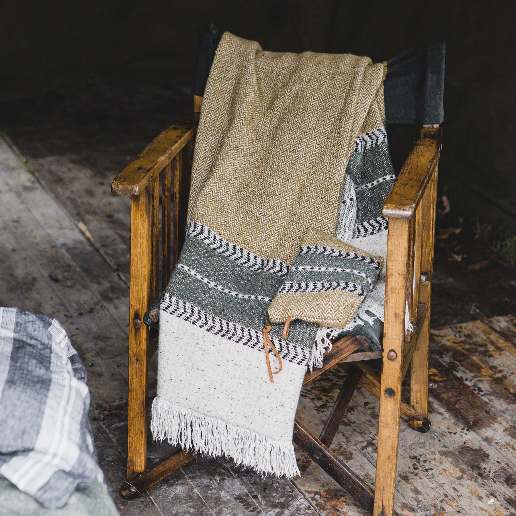 Libeco Linnen Plaid - Montana - Grey