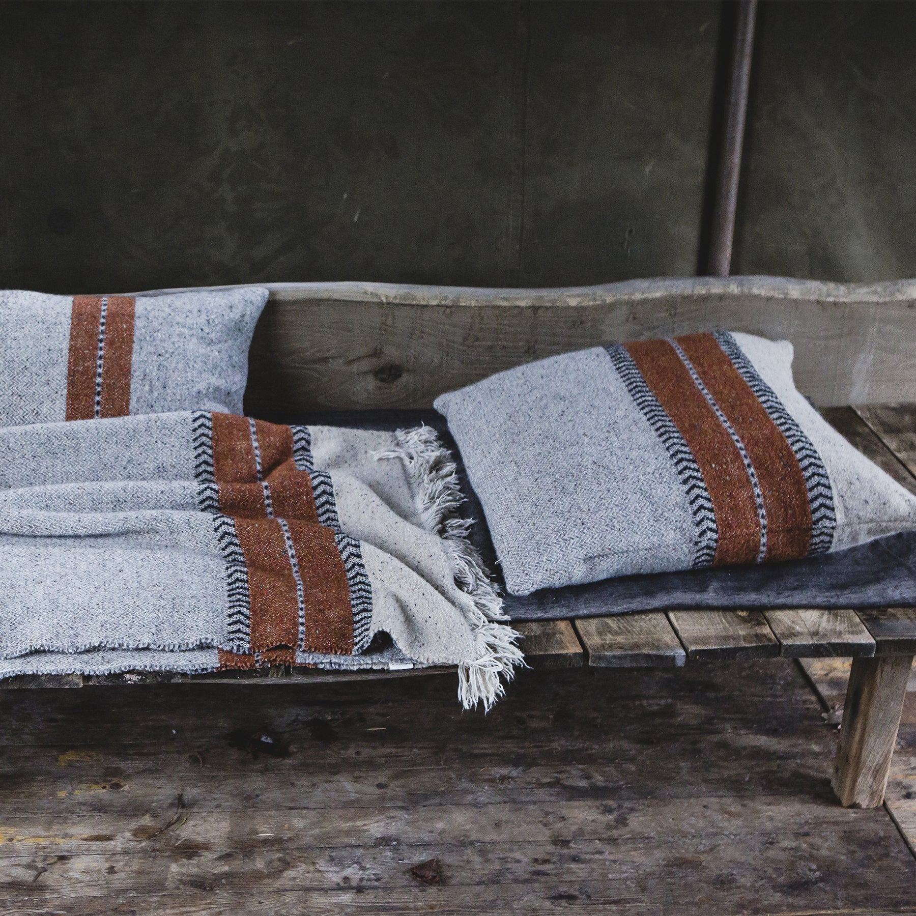 Libeco Linnen Plaid - Montana - Grey