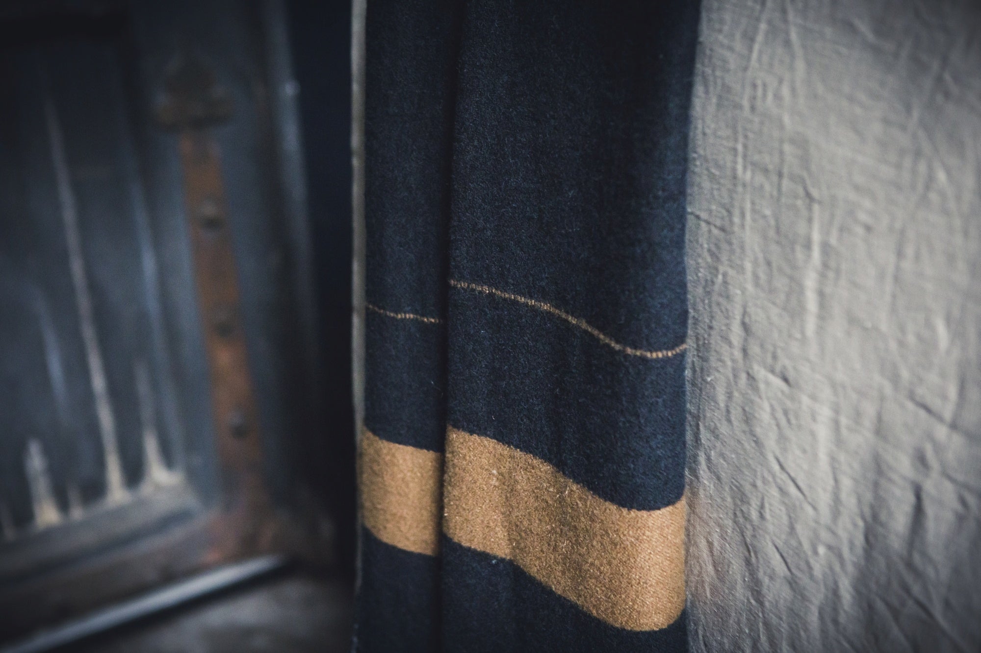Libeco Linnen Plaid - Oscar - Black stripe