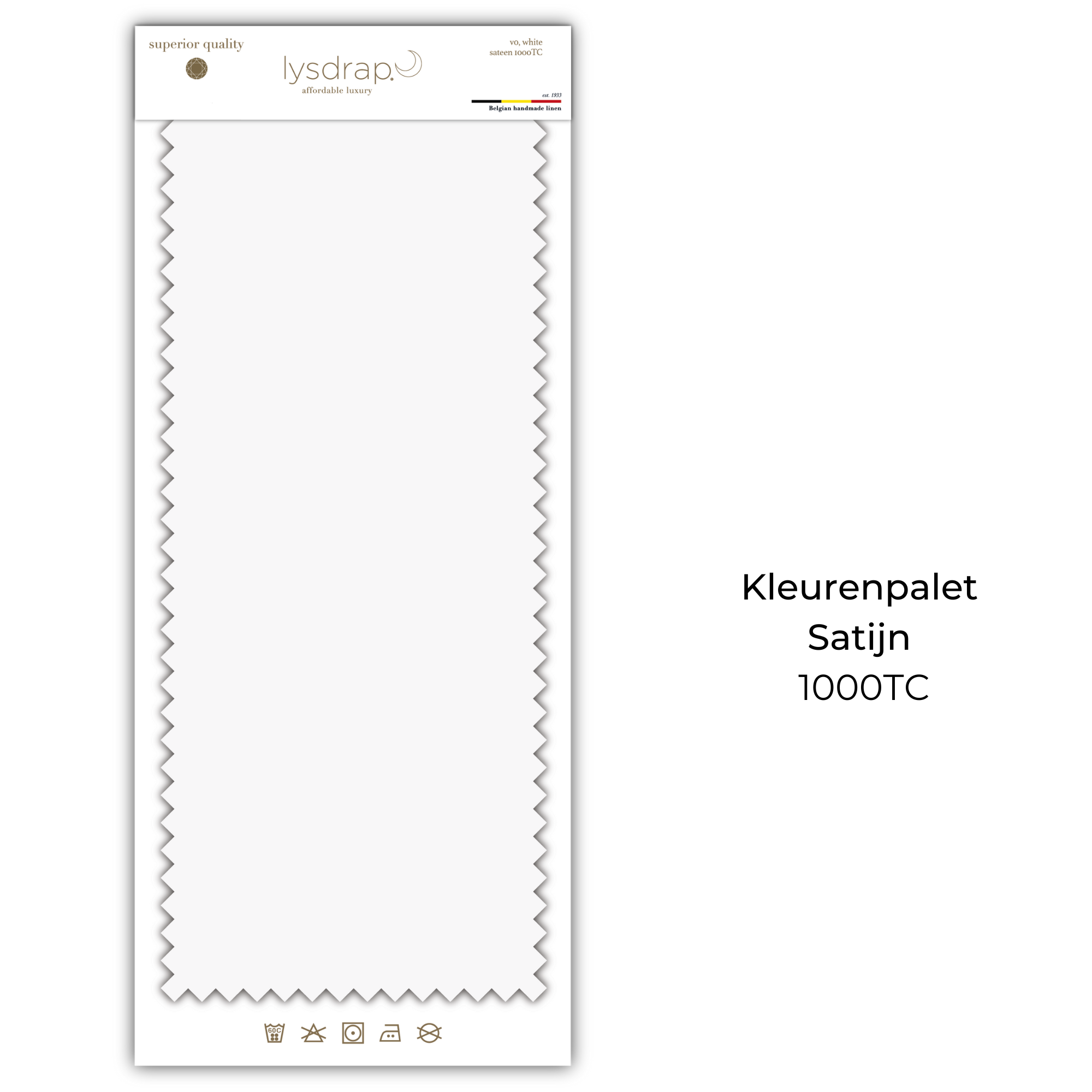 Egyptisch Katoen Satijn 1000TC Hoeslaken