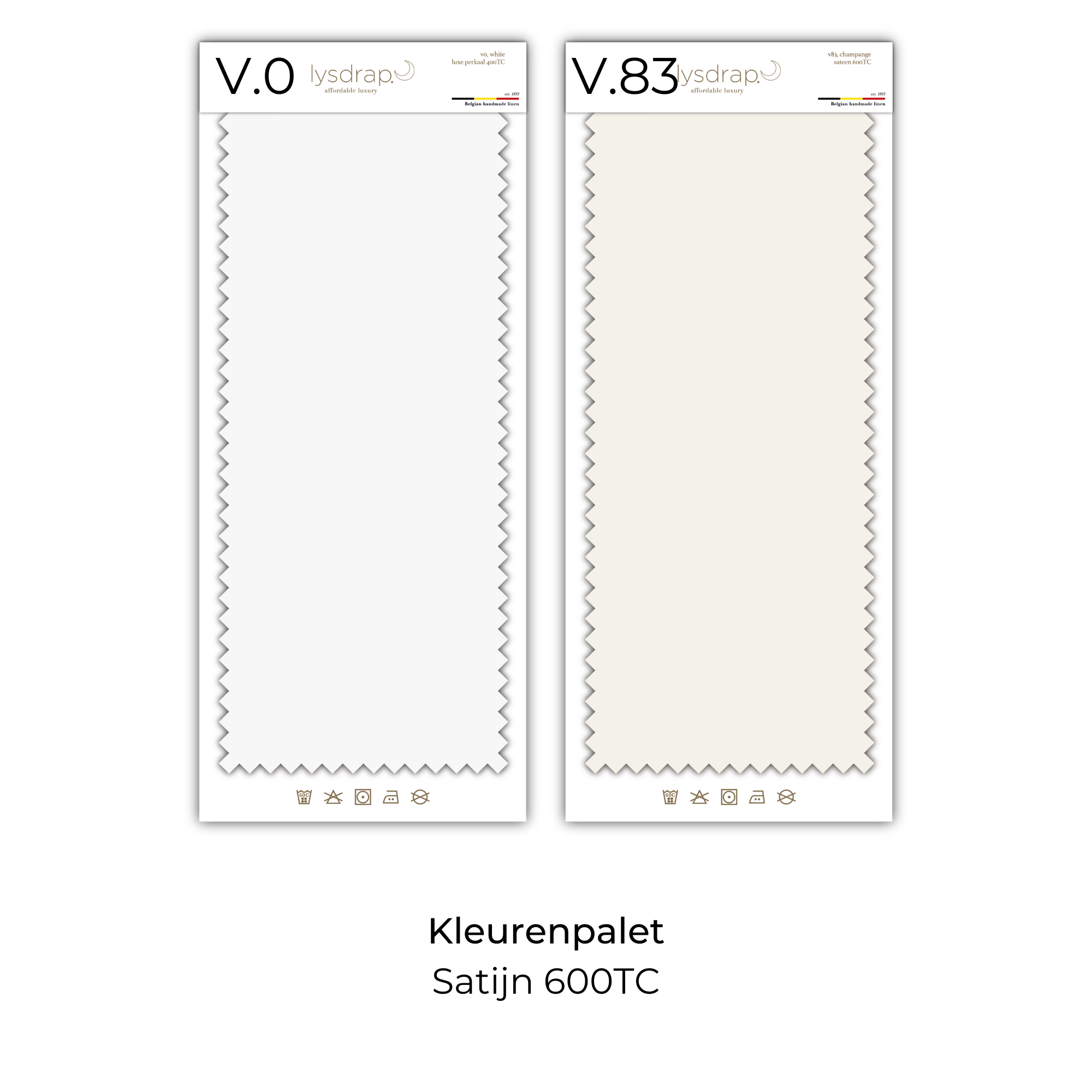 Egyptisch Katoen Satijnen 600TC Dekbedovertrek - Linja