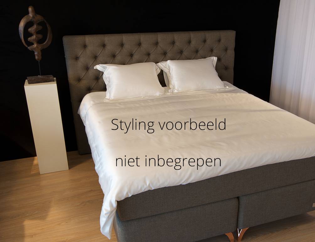 100% Zijden laken Ivoor - 22MM Satijn