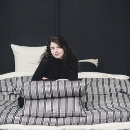 Libeco Linnen Kussensloop - The Tack Stripe - Outlet