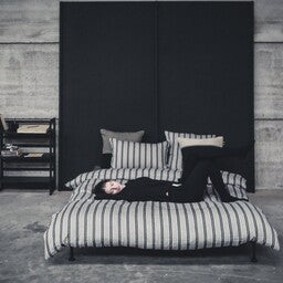 Libeco Linnen Kussensloop - The Tack Stripe - Outlet