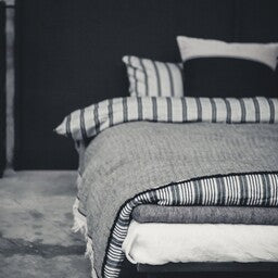 Libeco Linnen Kussensloop - The Tack Stripe - Outlet